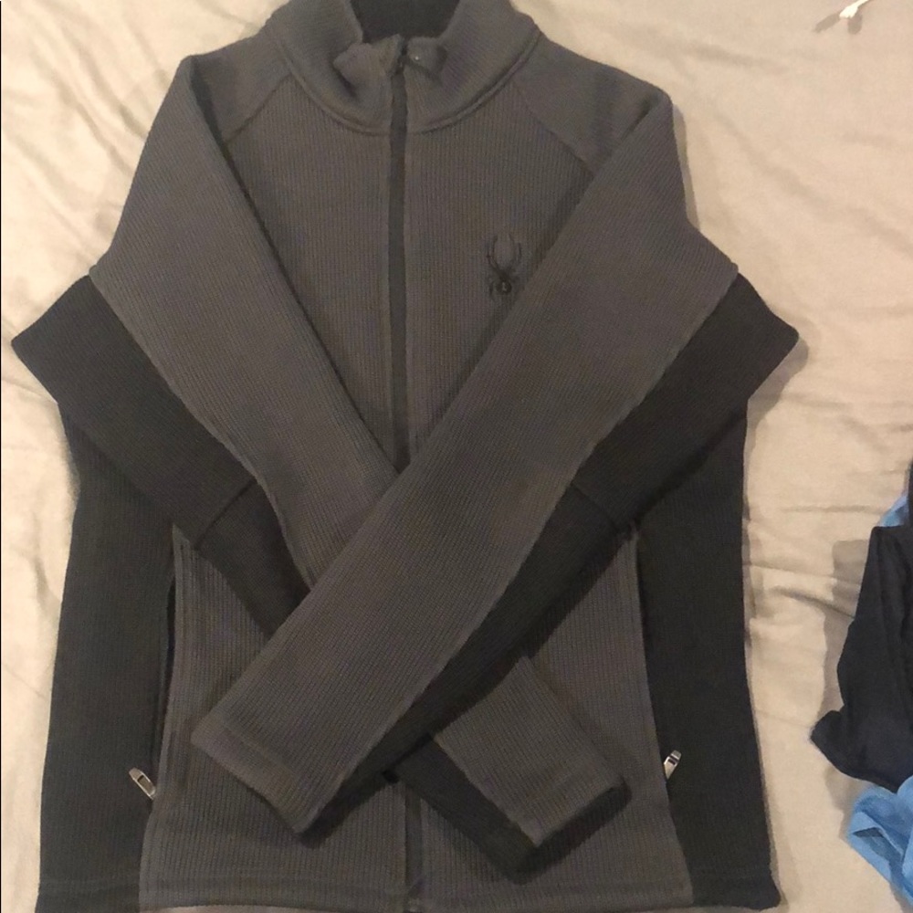 Spider zip up jacket